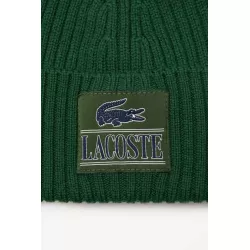 BONNET UNISEXE LACOSTE EN LAINE