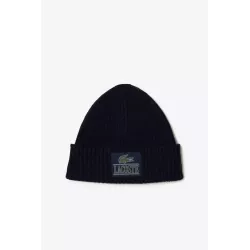 BONNET UNISEXE LACOSTE EN LAINE