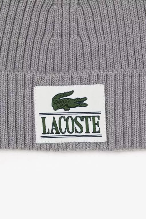BONNET UNISEXE LACOSTE EN LAINE