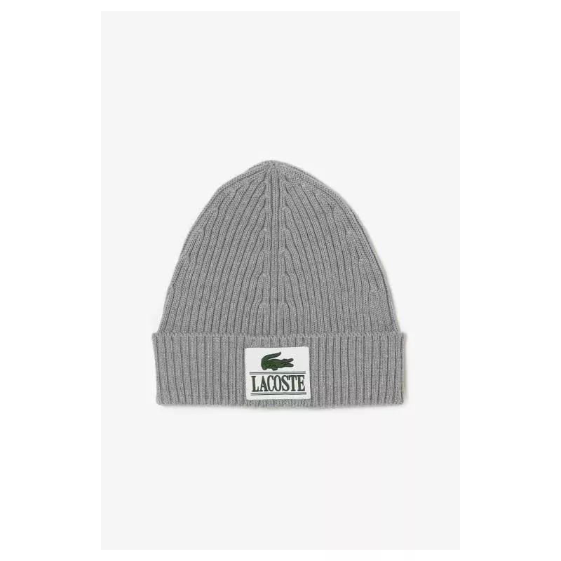 BONNET UNISEXE LACOSTE EN LAINE