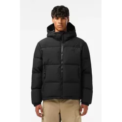 DOUDOUNE COURTE HOMME LACOSTE MATELASSÉE DÉPERLANTE