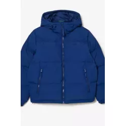 DOUDOUNE COURTE HOMME LACOSTE MATELASSÉE DÉPERLANTE