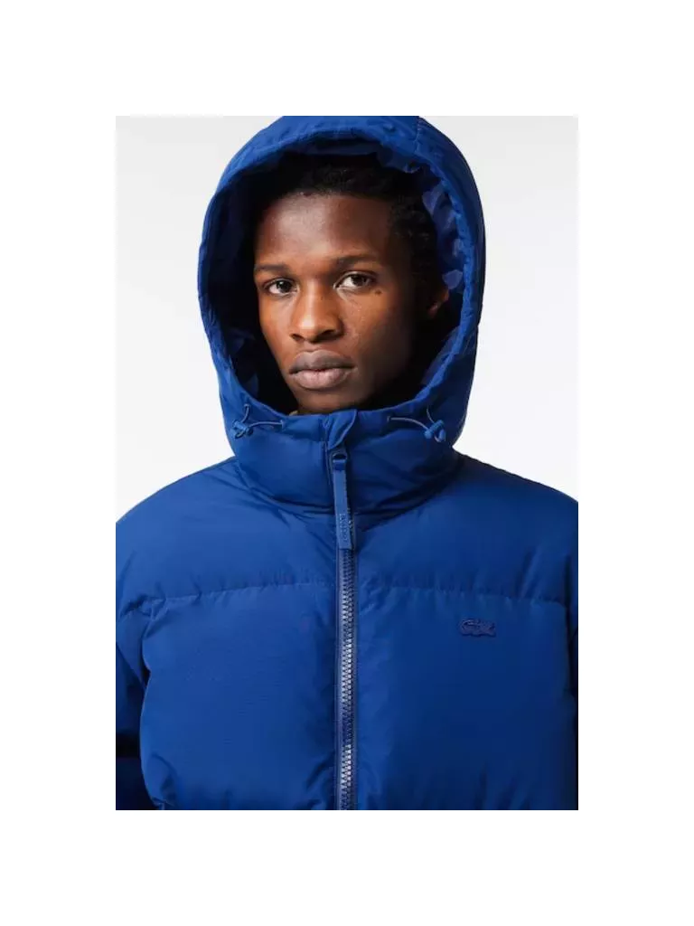 DOUDOUNE COURTE HOMME LACOSTE MATELASSÉE DÉPERLANTE