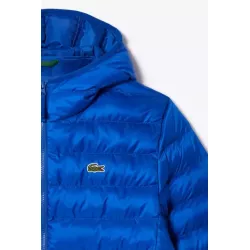 DOUDOUNE HOMME LACOSTE MATELASSÉE AVEC CAPUCHE