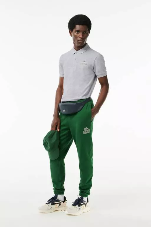 POLO MINI PIQUÉ STRETCH IMPRIMÉ SIGNATURE LACOSTE
