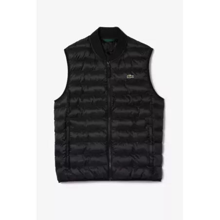 DOUDOUNE HOMME LACOSTE SANS MANCHE DÉPERLANTE