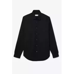 CHEMISE REGULAR FIT UNIE EN COTON PREMIUM