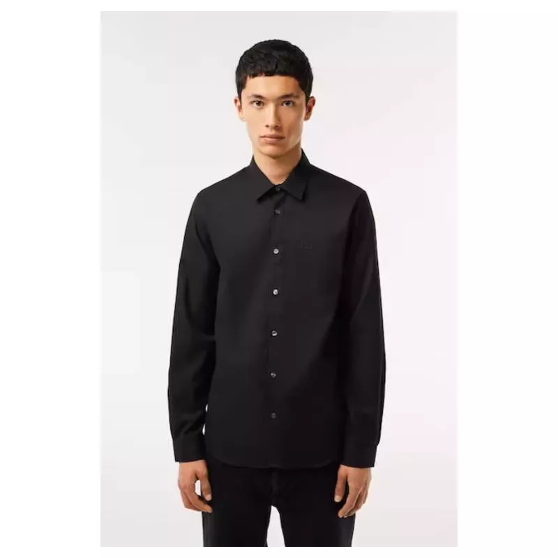 CHEMISE REGULAR FIT UNIE EN COTON PREMIUM