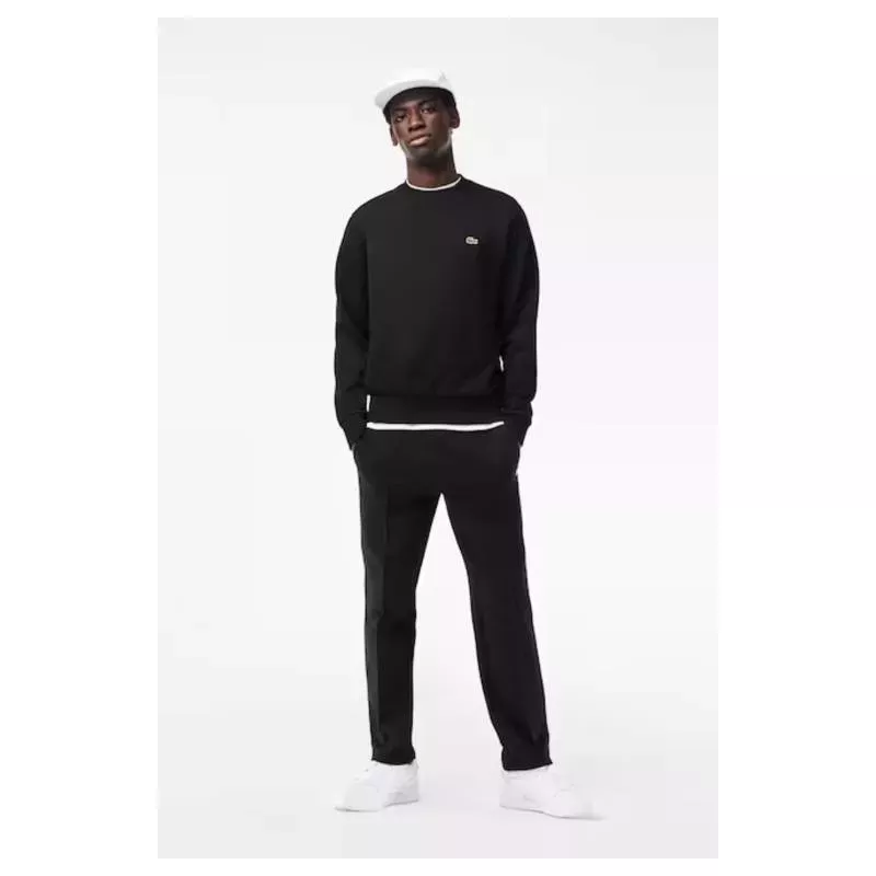 SWEATSHIRT JOGGER HOMME LACOSTE EN MOLLETON GRATTÉ DE COTON BIOLOGIQUE