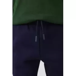PANTALON DE SURVÊTEMENT JOGGER SLIM FIT HOMME EN MOLLETON DE COTON BIOLOGIQUE