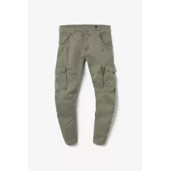 Pantalon cargo Alban kaki