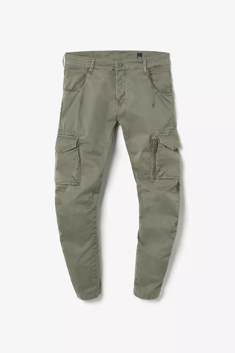 Pantalon cargo Alban kaki