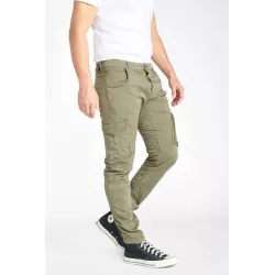 Pantalon cargo Alban kaki