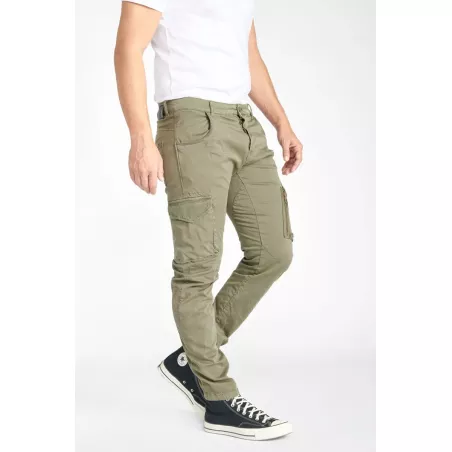 Pantalon cargo Alban kaki
