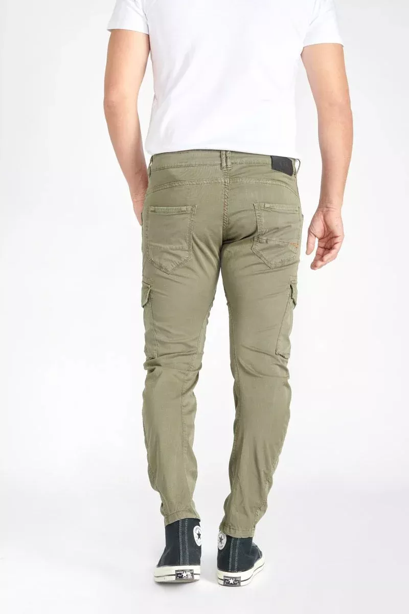 Pantalon cargo Alban kaki