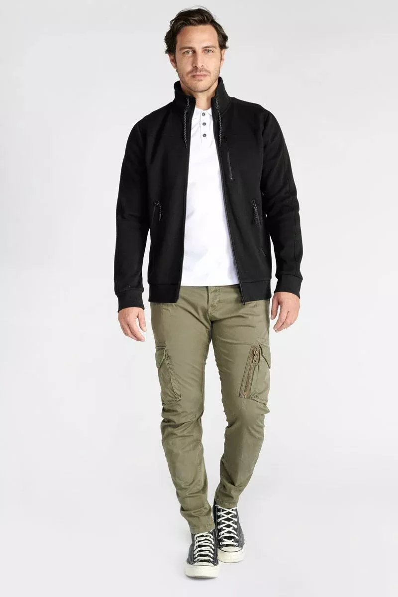 Pantalon cargo Alban kaki