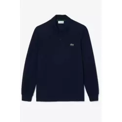 POLO REGULAR FIT COTON POLYESTER MANCHES LONGUES