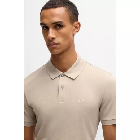 Pallas Polo Regular en coton avec logo brodé