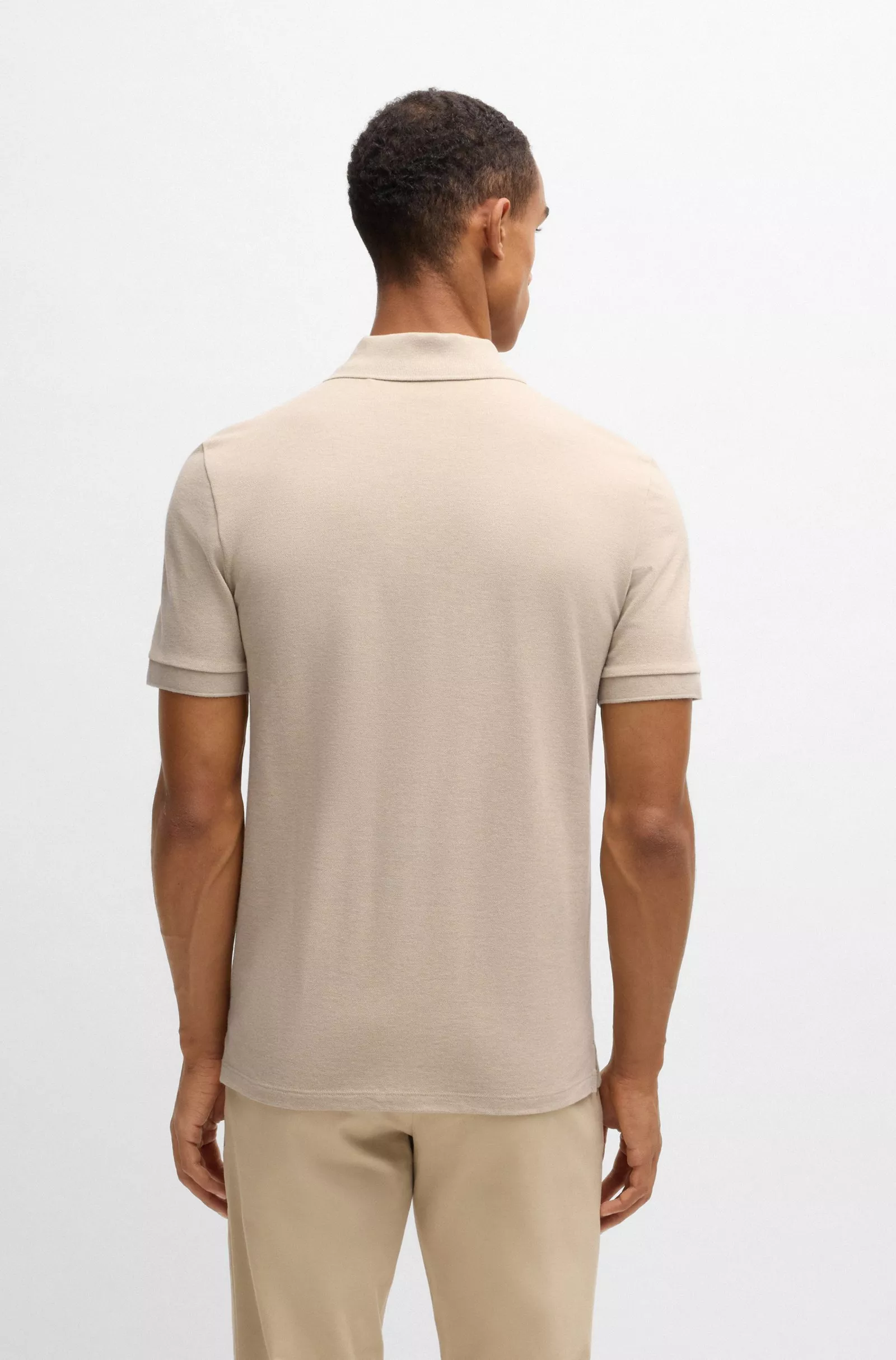 Pallas Polo Regular en coton avec logo brodé