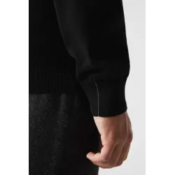 PULL À COL V EN COTON BIOLOGIQUE UNI