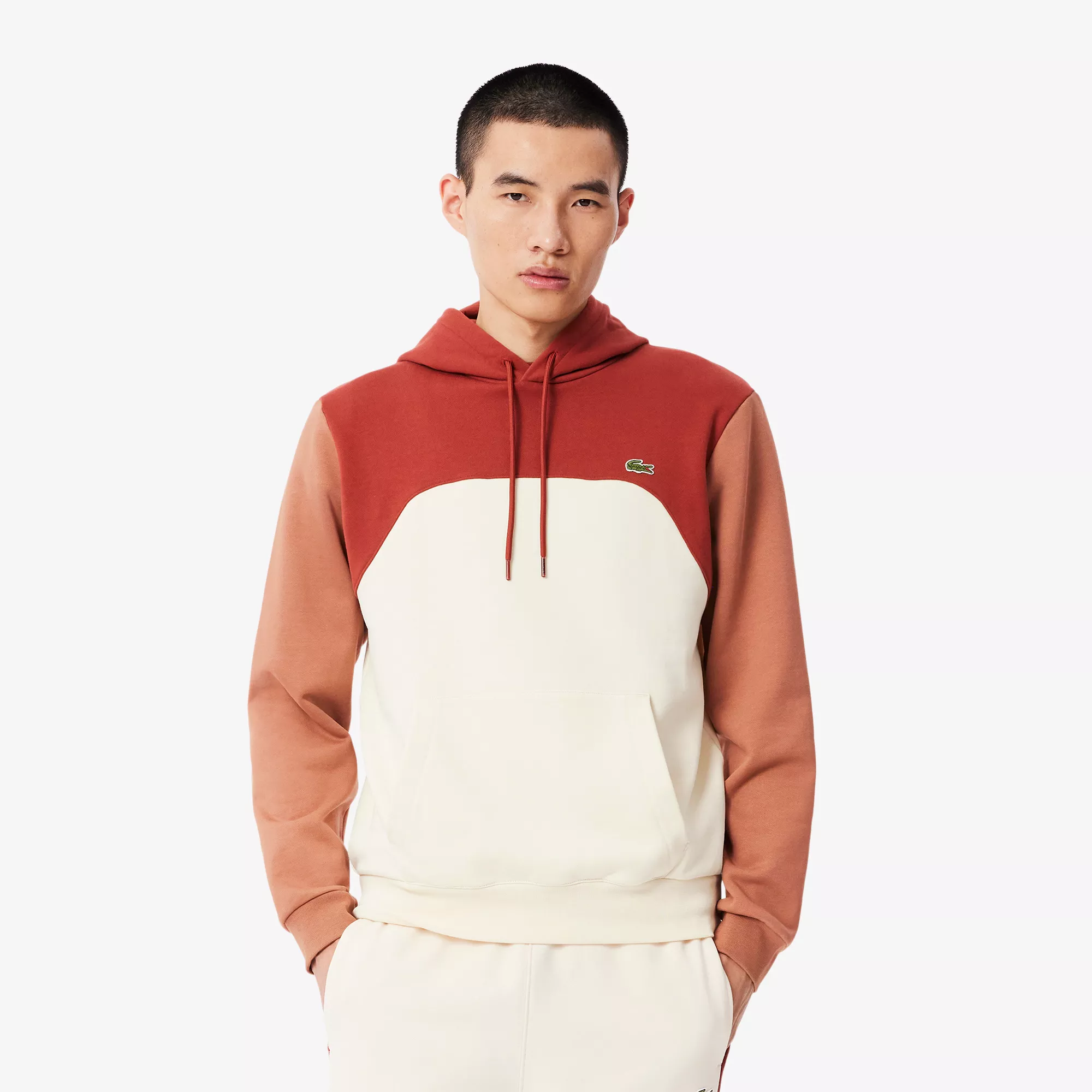 Sweatshirt classic fit color-block