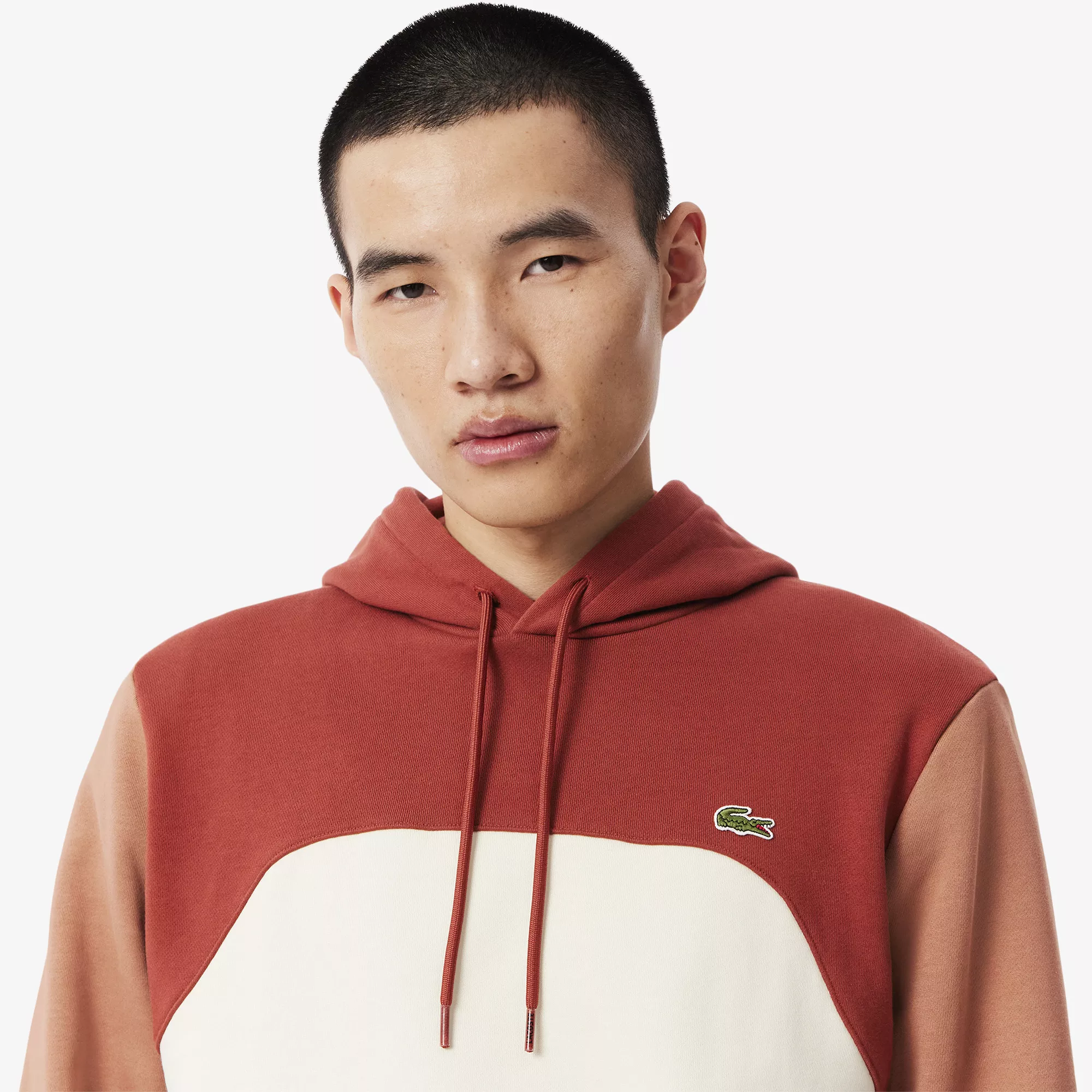 Sweatshirt classic fit color-block