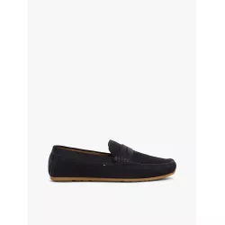 Mocassins décontractés en cuir crantés