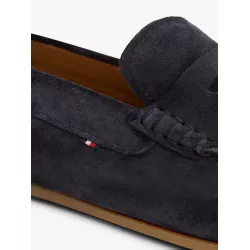 Mocassins décontractés en cuir crantés