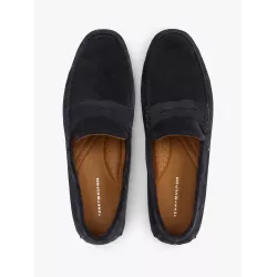 Mocassins décontractés en cuir crantés