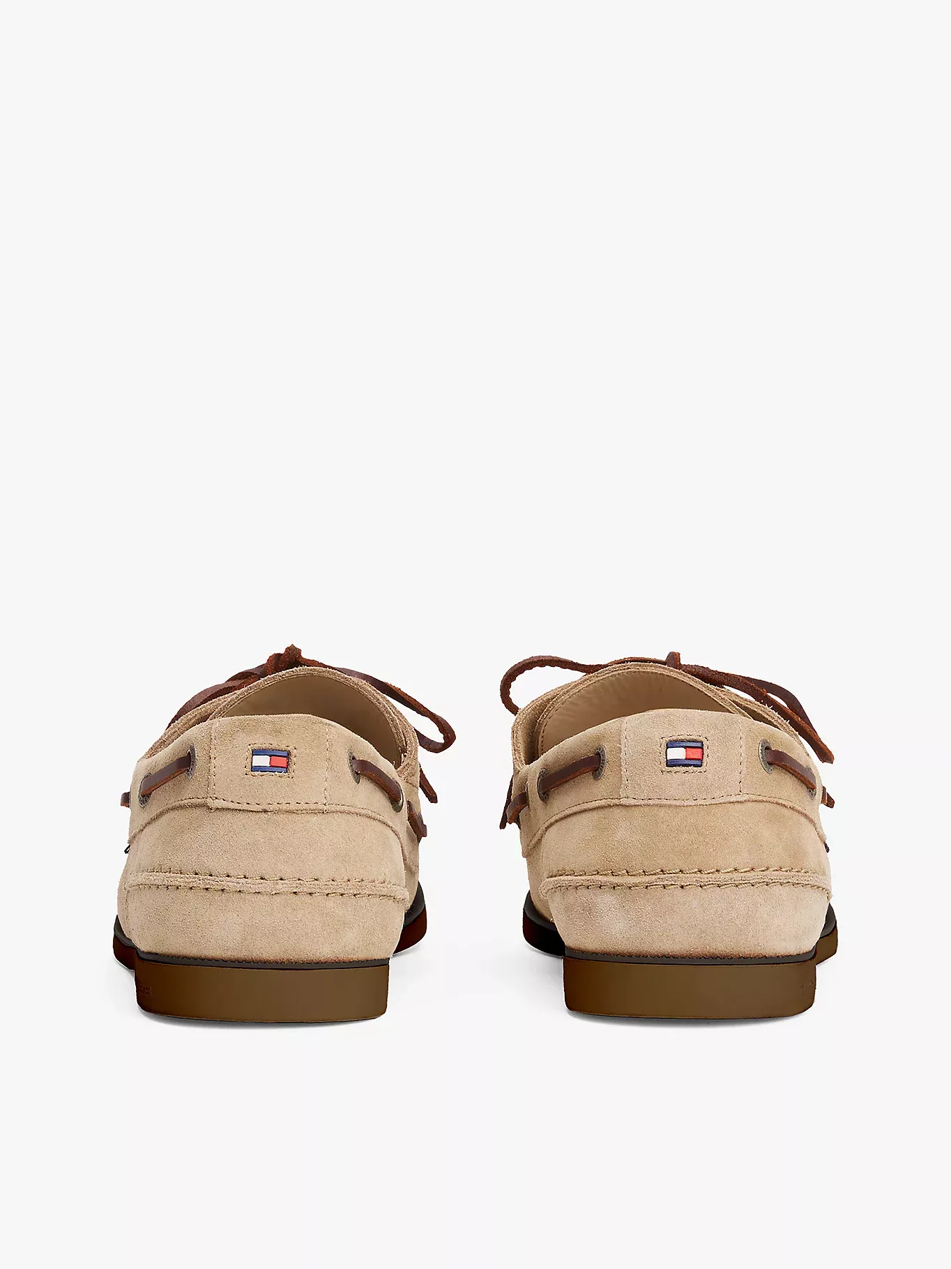 Chaussures bateau en daim