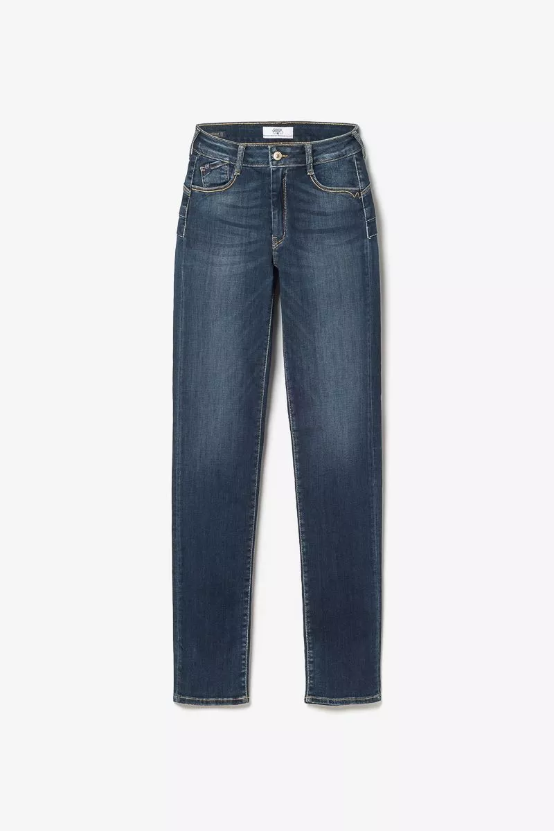 Jeans pulp regular taille haute bleu N°1