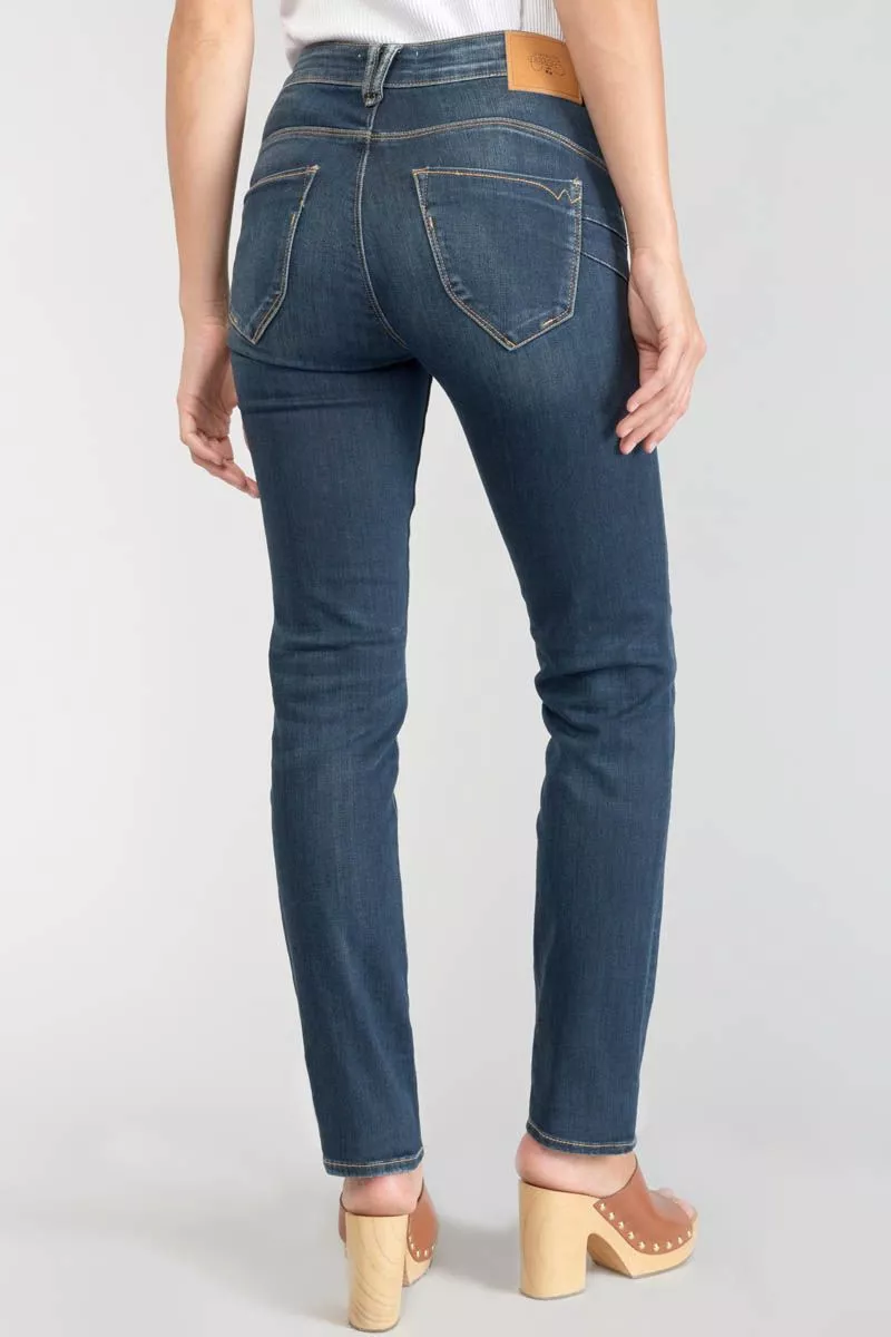 Jeans pulp regular taille haute bleu N°1