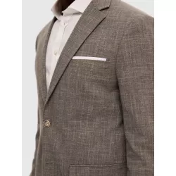 COUPE SLIM BLAZER À SIMPLE BOUTONNAGE