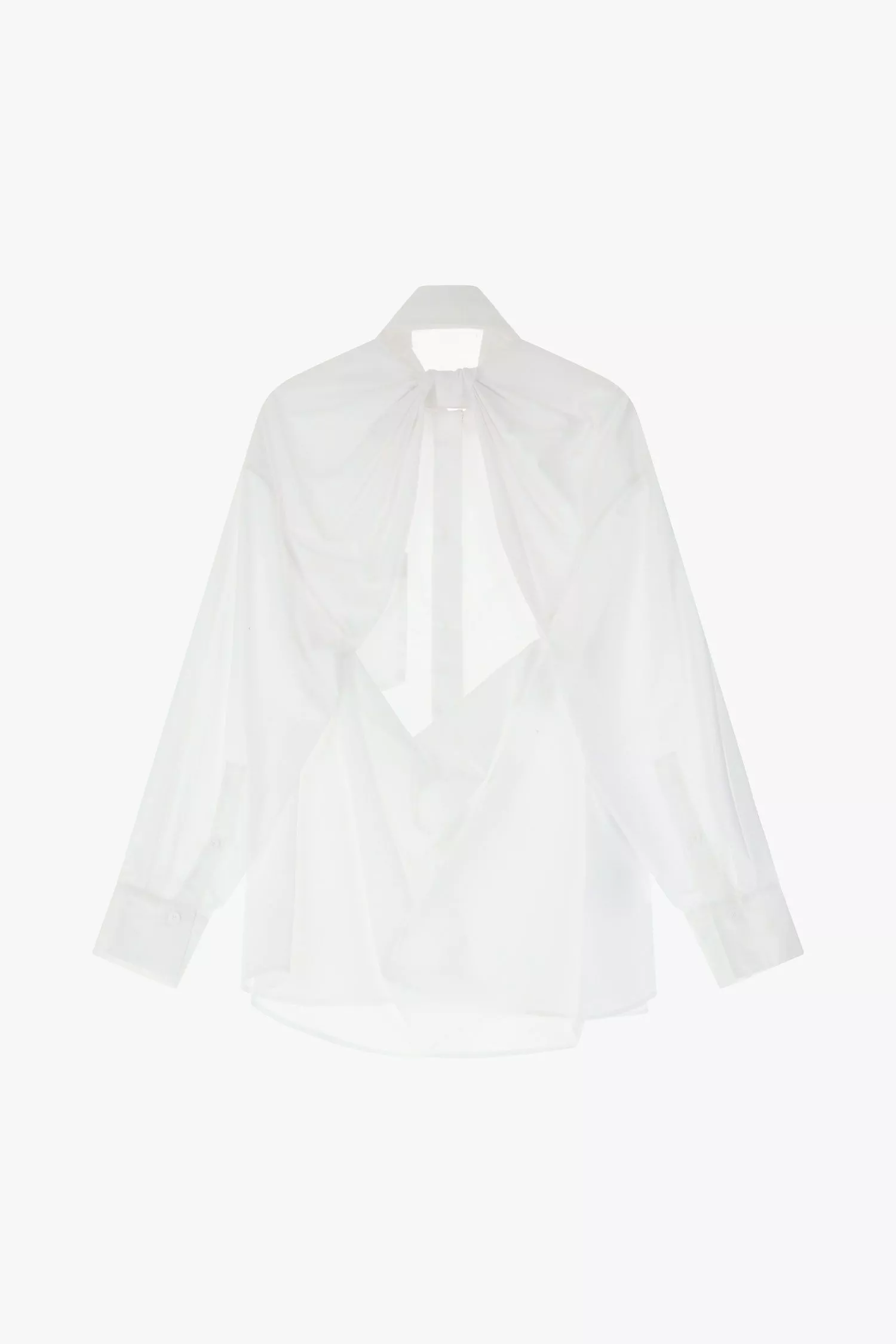 Chemise col et manches longues
