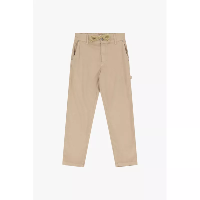 Pantalon chino avec ceinture ajustable