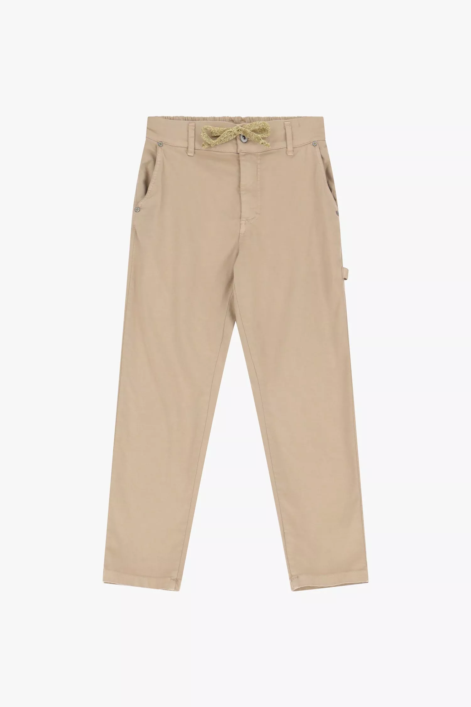 Pantalon chino avec ceinture ajustable