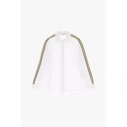 Chemise avec détails à rayures