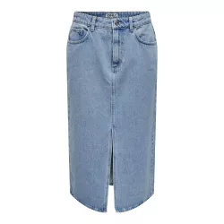 JUPE MIDI EN JEAN