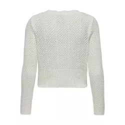 CARDIGAN EN MAILLE À COL EN V