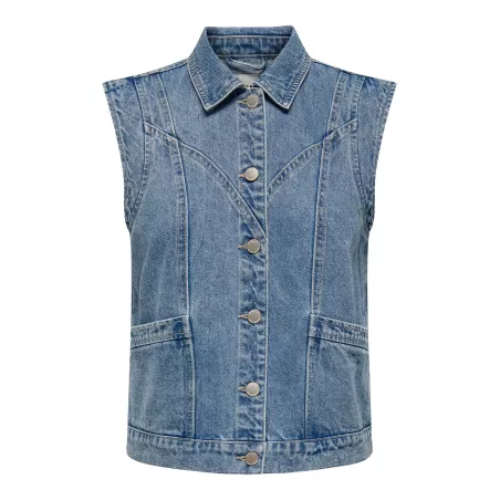 GILET EN JEAN