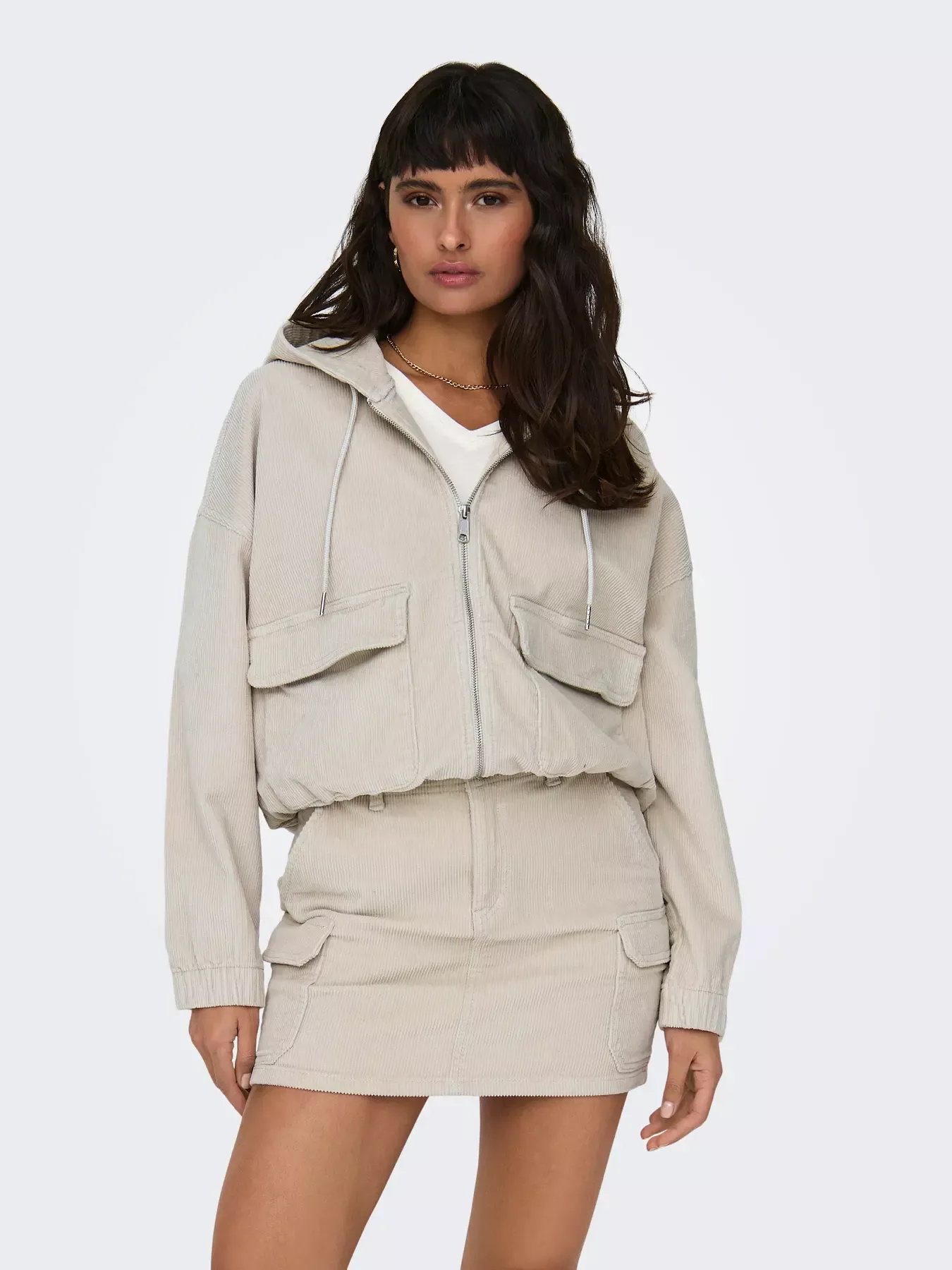 VESTE EN VELOURS CORDON