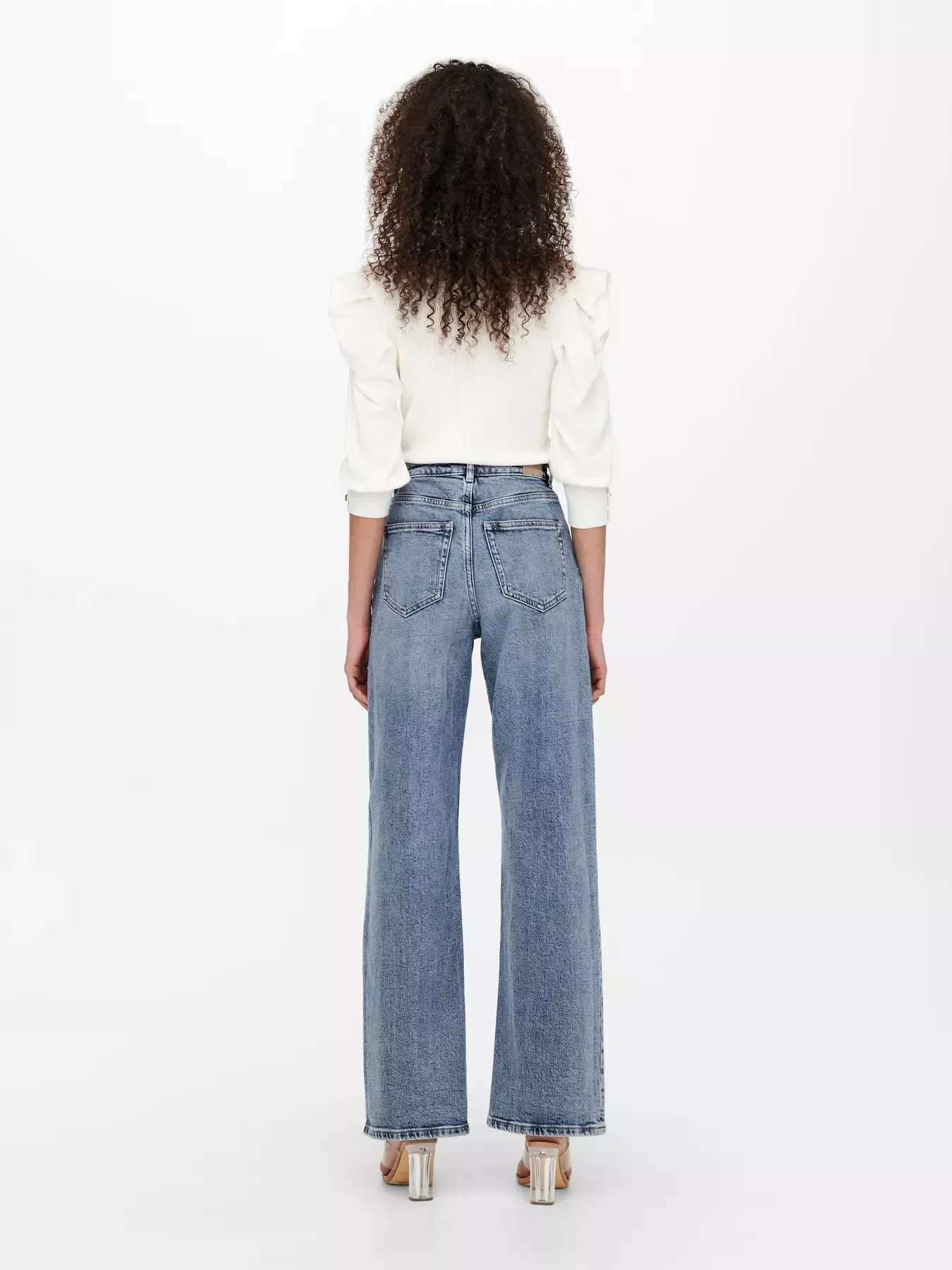 JEANS JAMBE LARGE