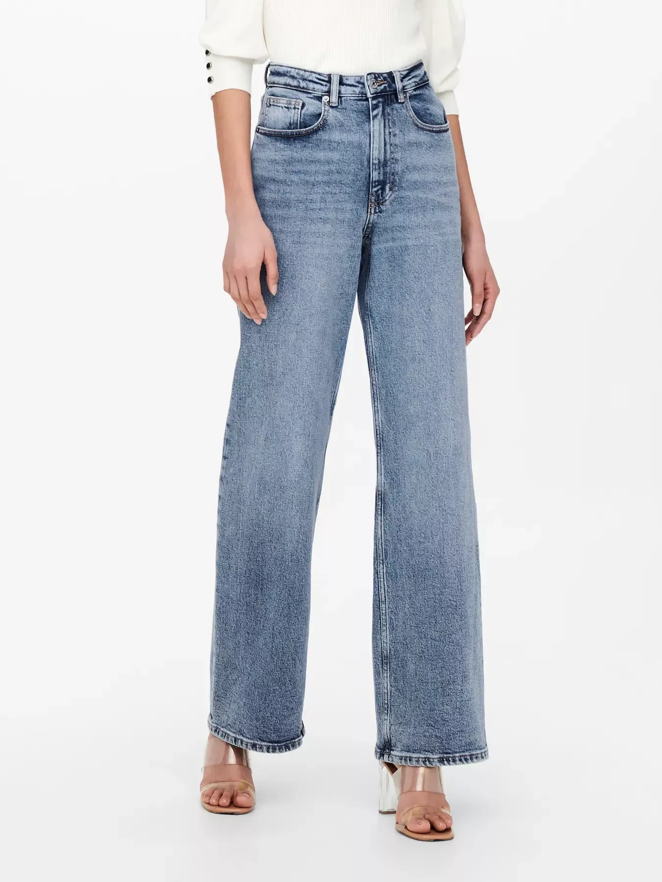 JEANS JAMBE LARGE