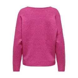 Pull col en V manches longues