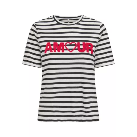 Haut à col rond Life