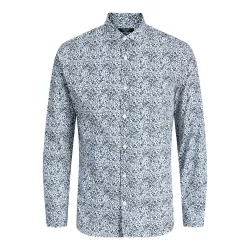 Chemise à manches longues extensible