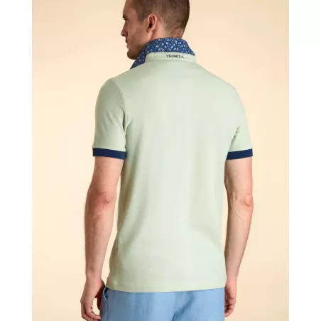 Polo à Détails Imprimé