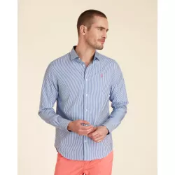 Chemise Regular à Fines Rayures