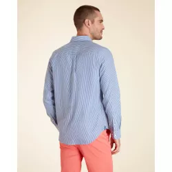 Chemise Regular à Fines Rayures