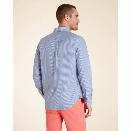 Chemise Regular à Fines Rayures